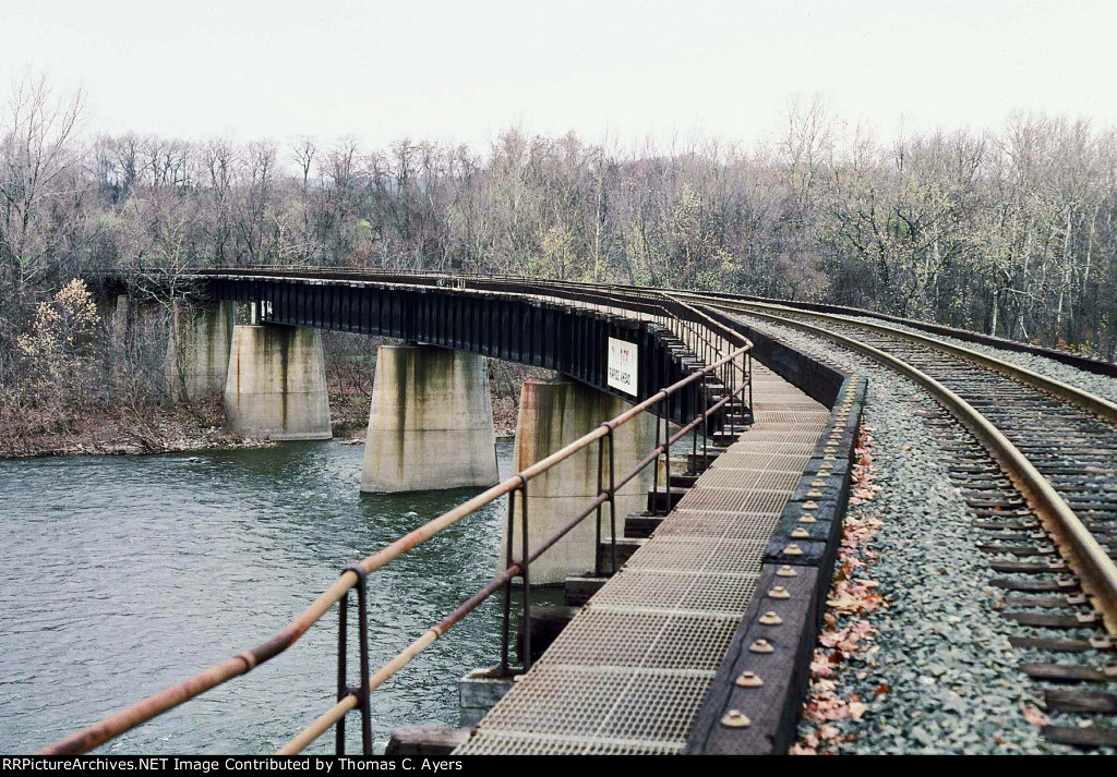 PRR Foul Rift River Bridge, 1989